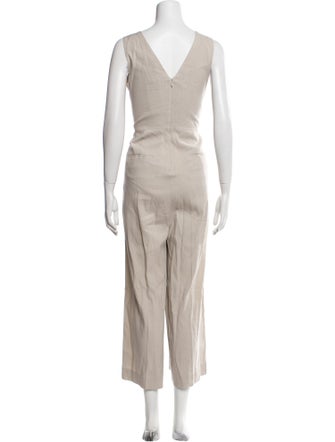 Theory V-Neck Jumpsuit