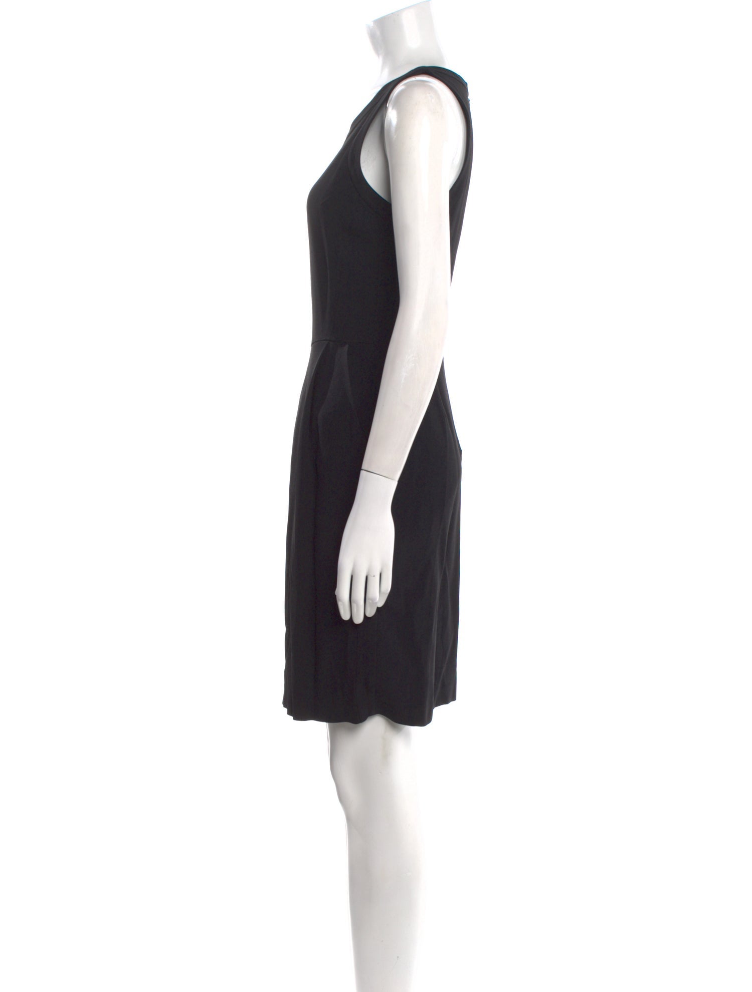 Theory Scoop Neck Knee-Length Dress