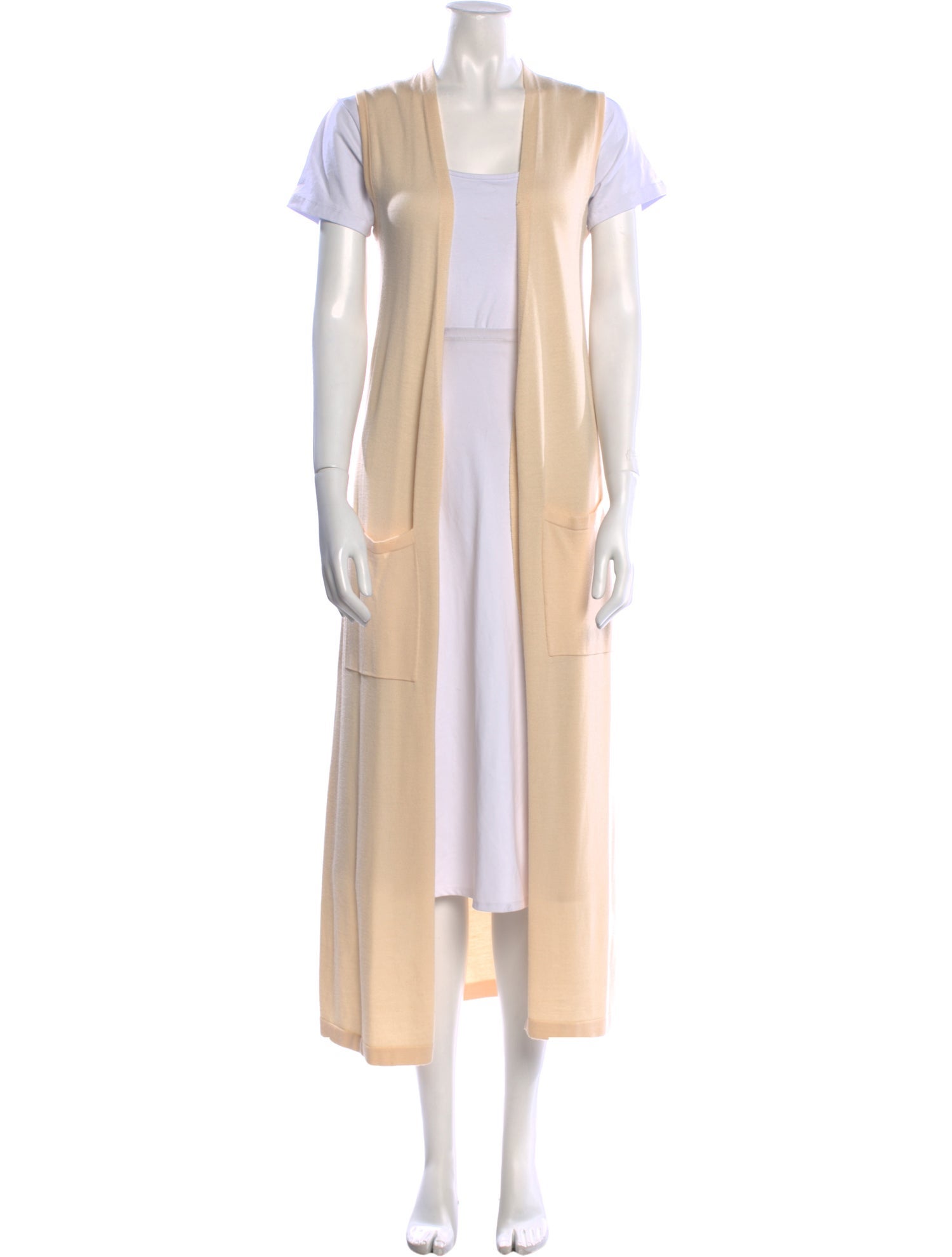 Theory Merino Wool Open Front Sweater