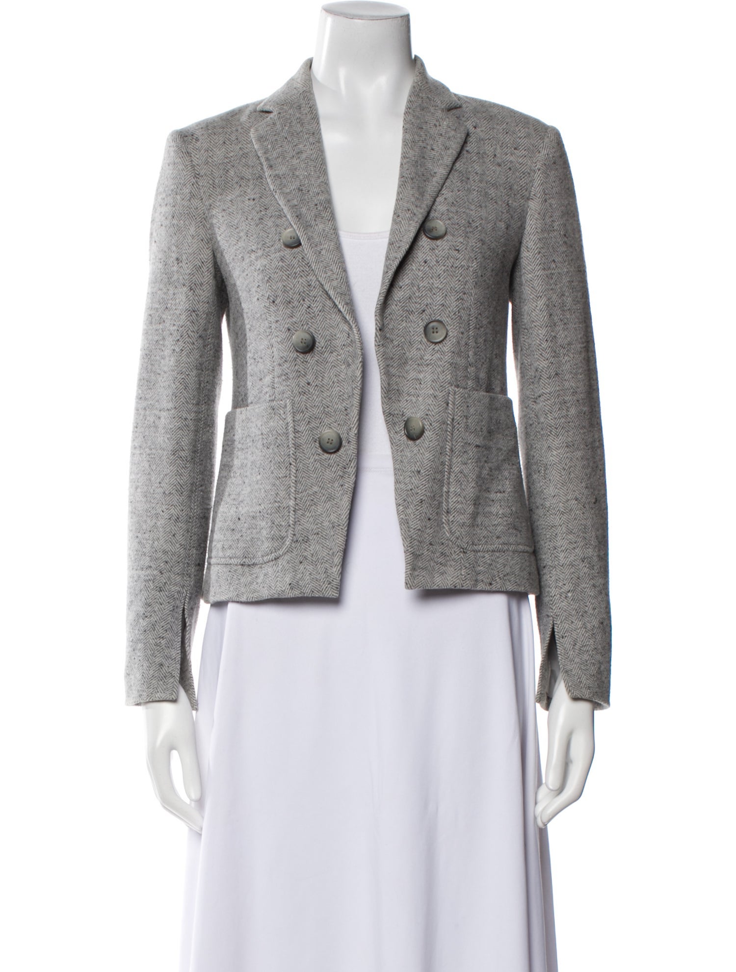 Theory Tweed Pattern Blazer
