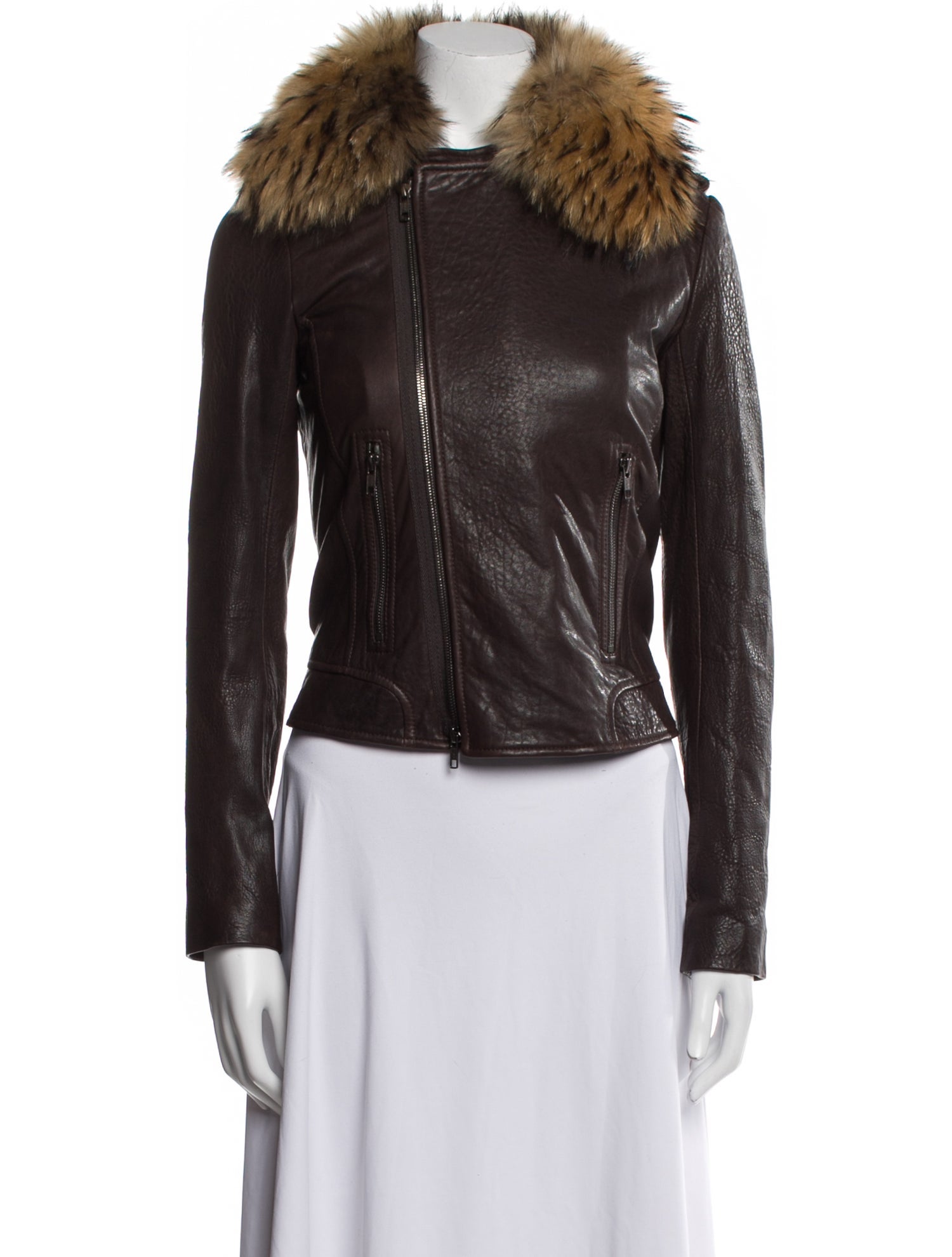 Theory Leather Biker Jacket