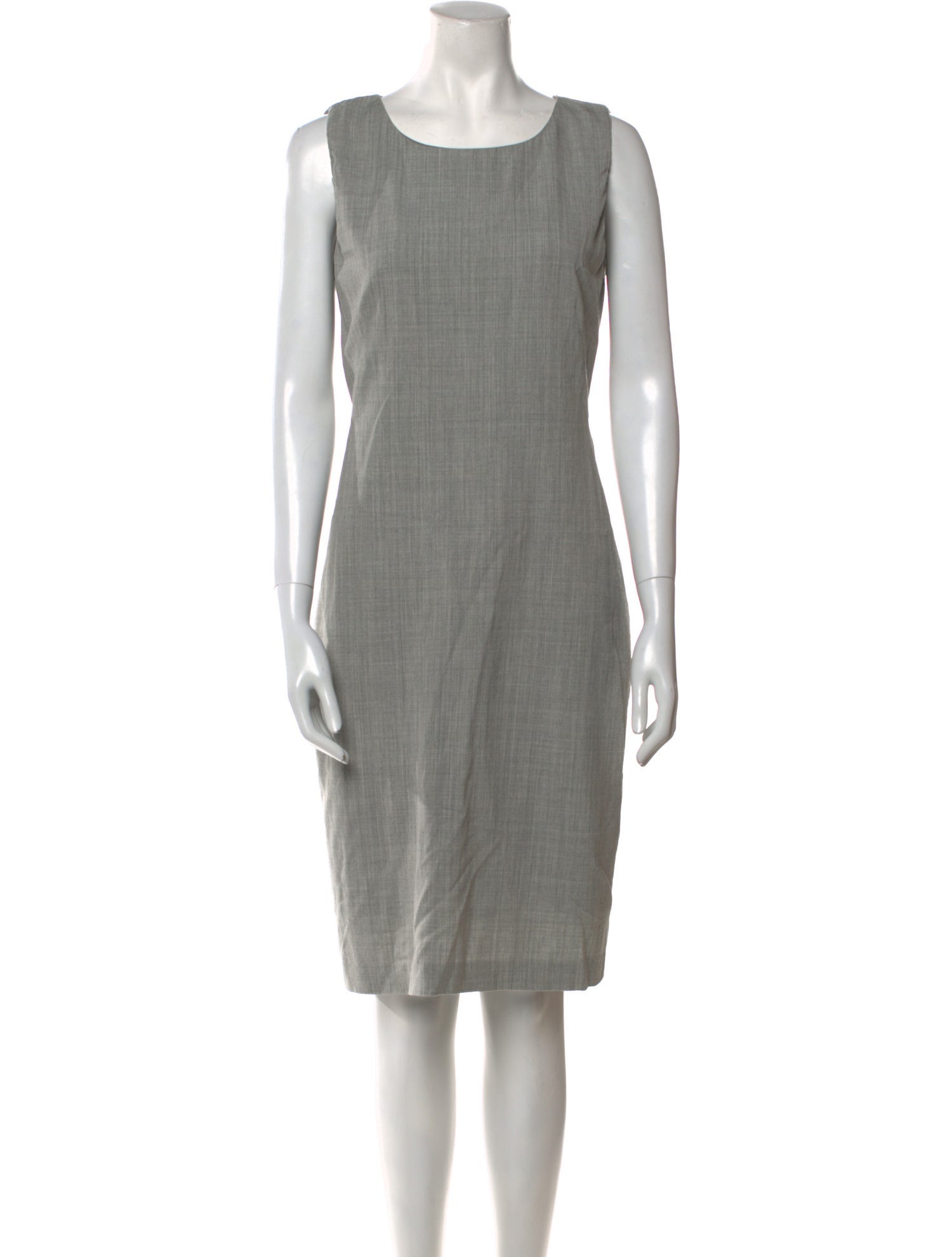 Theory Scoop Neck Knee-Length Dress