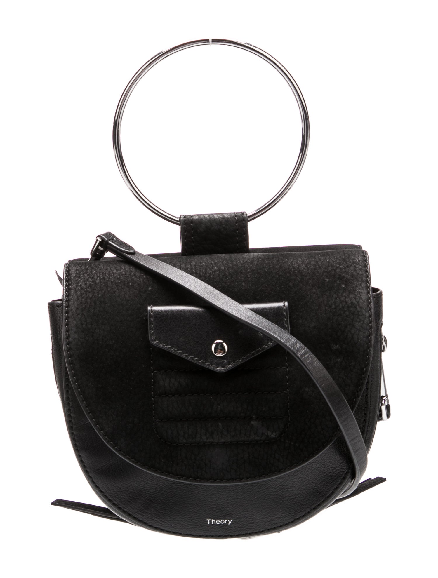 Theory Suede Crossbody Bag