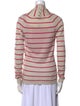 Theory Cashmere Striped Sweater