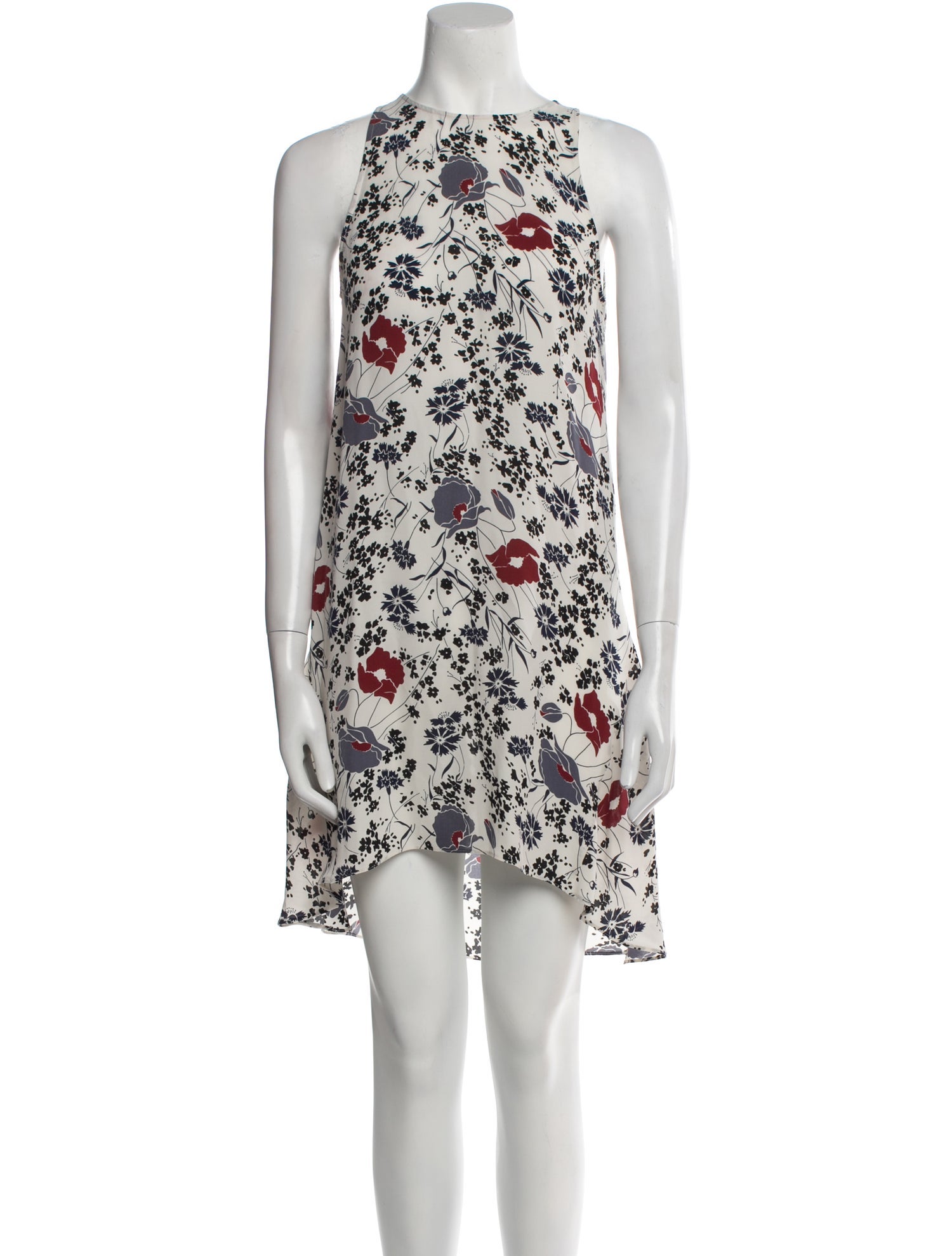 Theory Silk Mini Dress