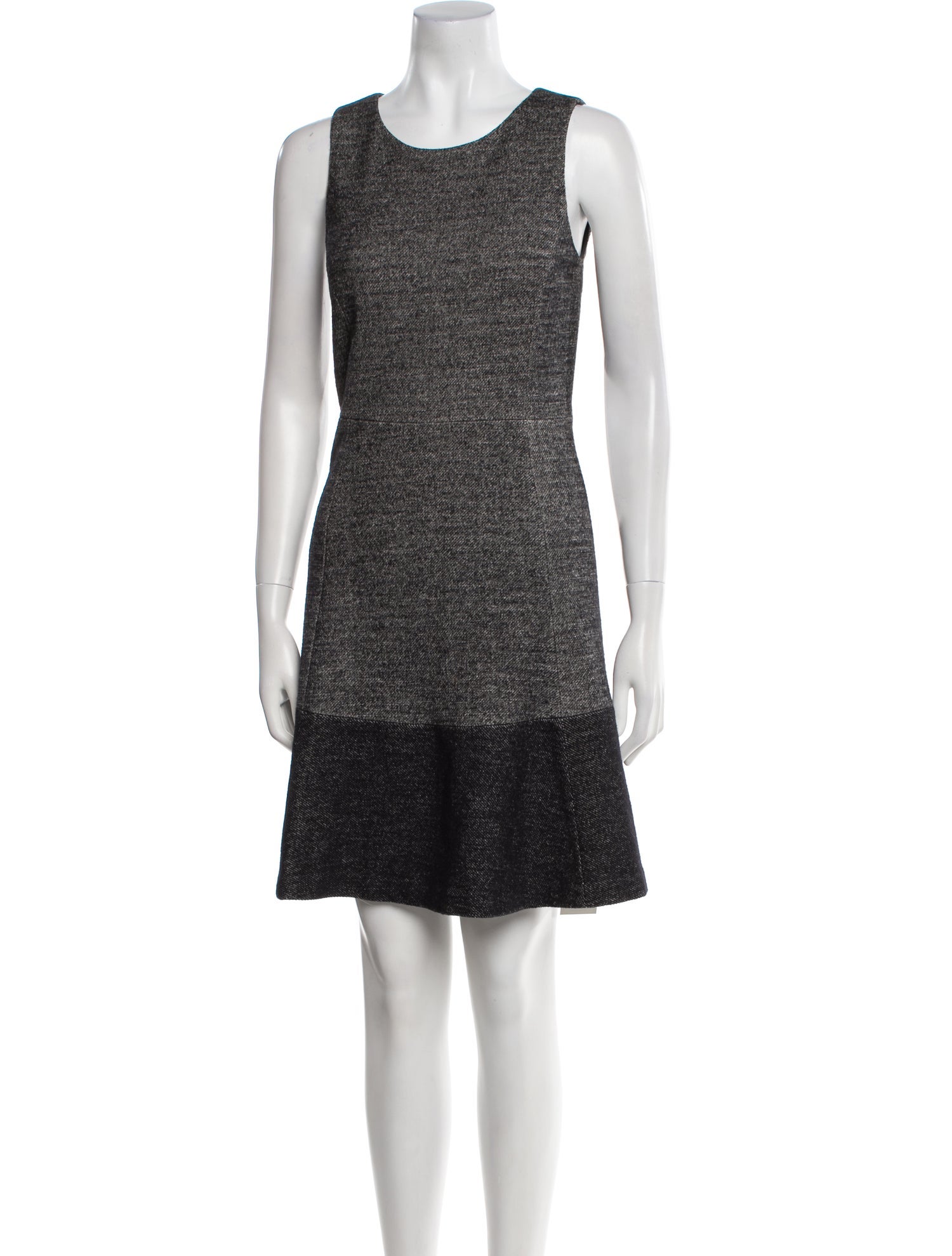 Theory Scoop Neck Mini Dress