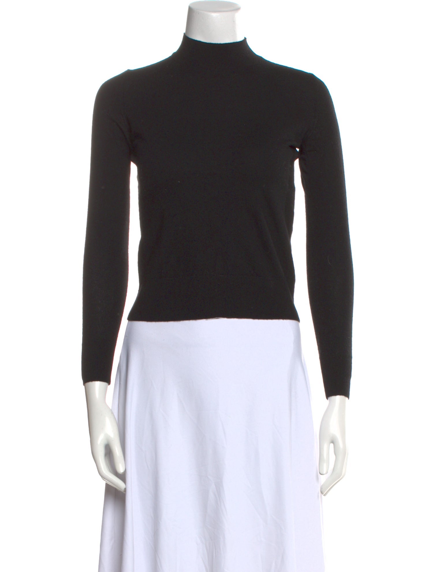 Theory Merino Wool Mock Neck Sweater