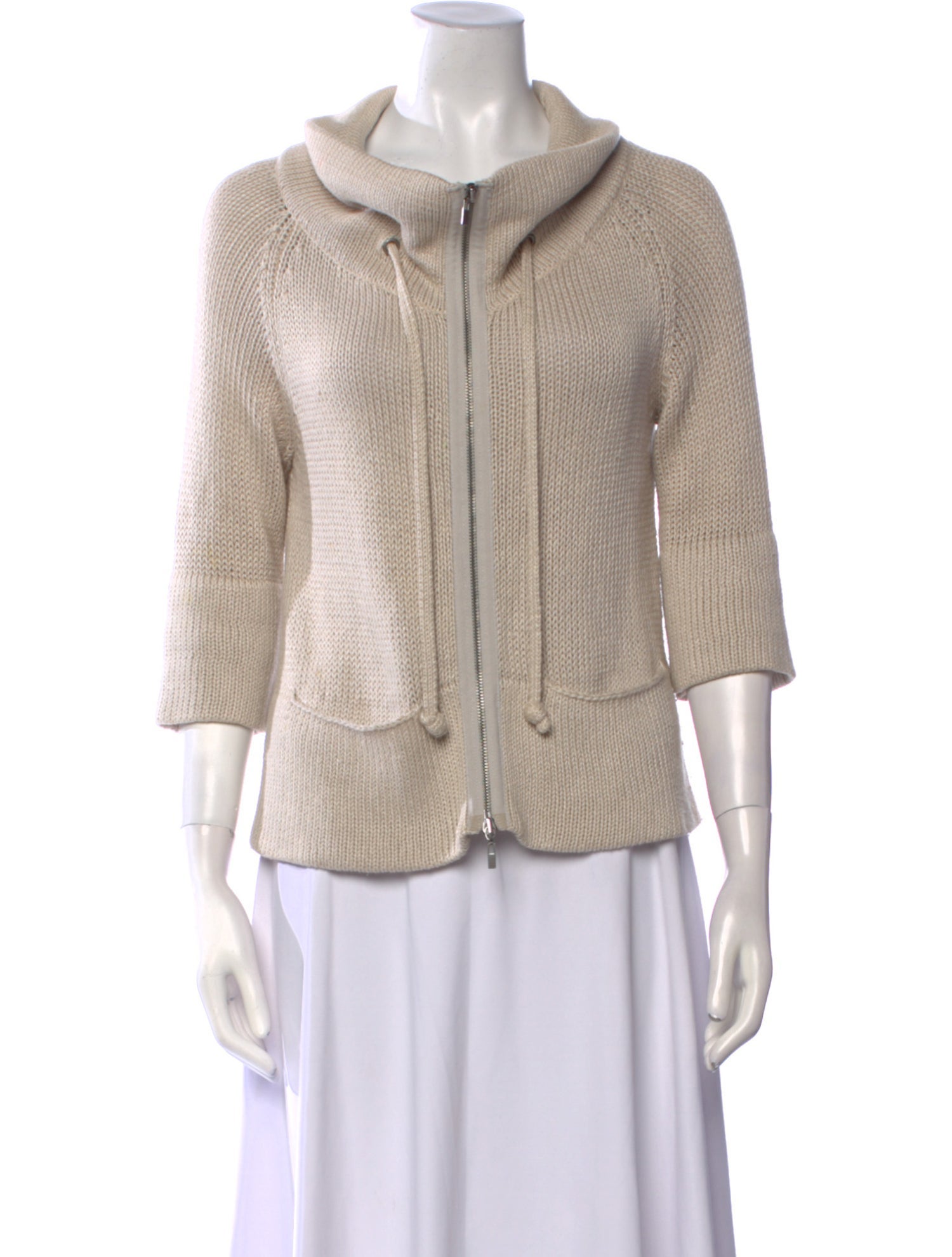 Theory Linen Crew Neck Sweater