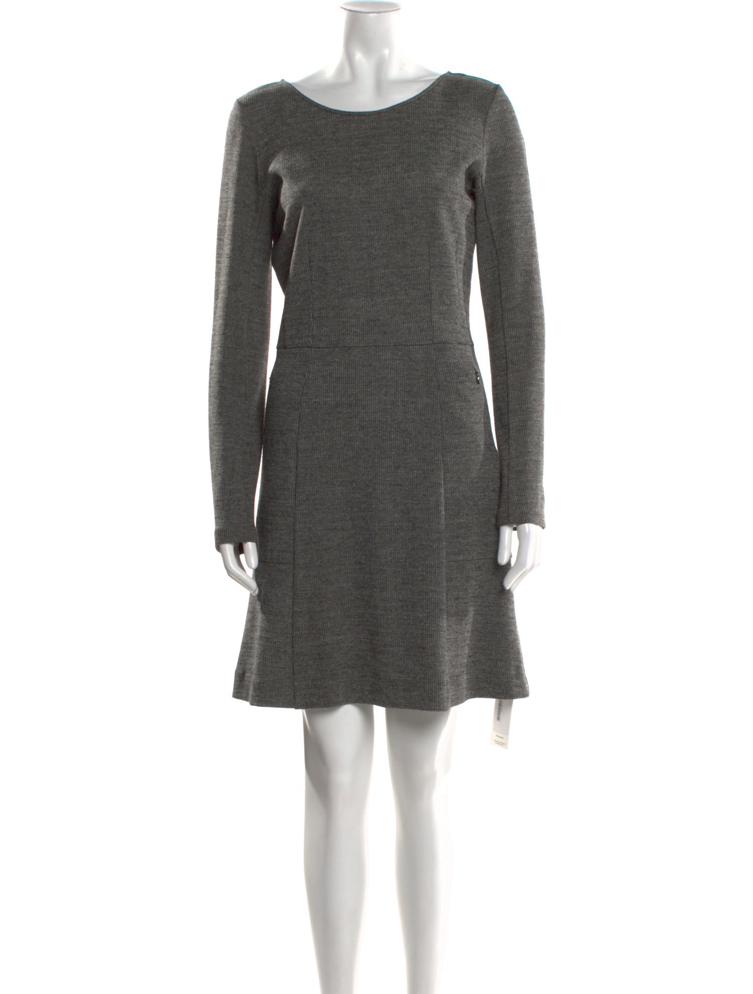 Theory Bateau Neckline Knee-Length Dress