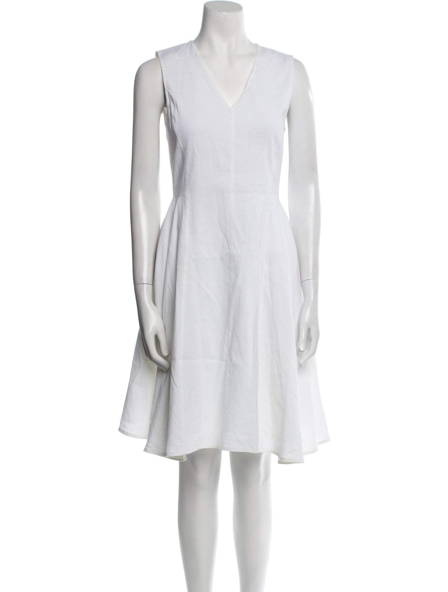 Theory Linen Knee-Length Dress