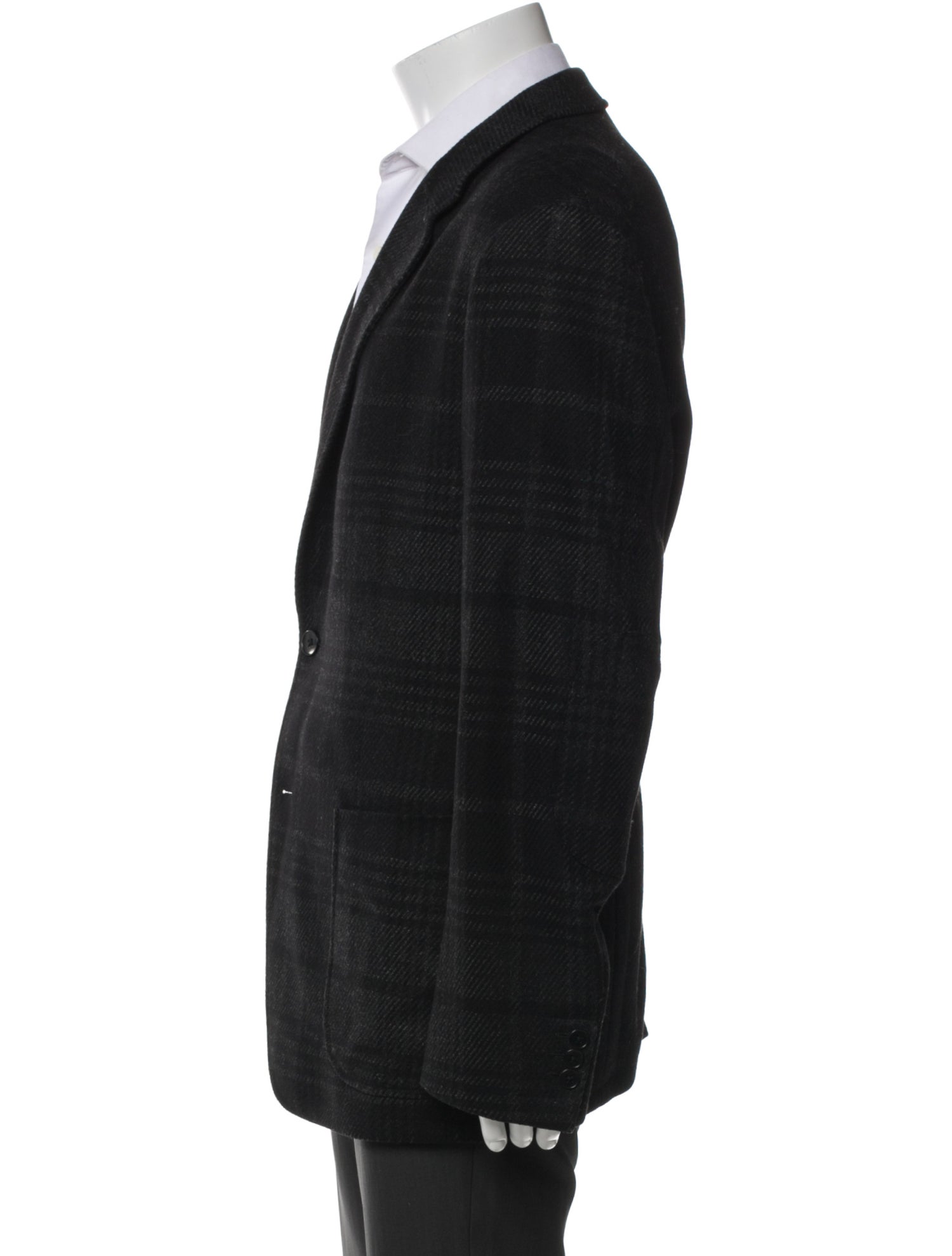 Emporio Armani Jude Line Blazer - Black Suiting, Clothing