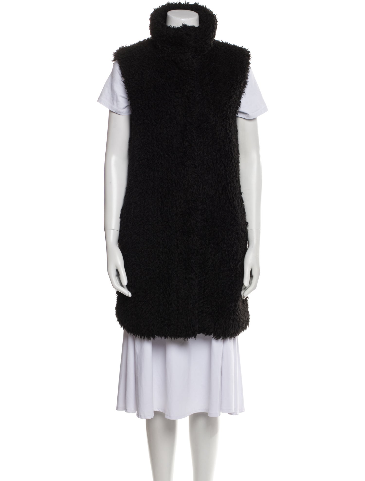 Theory Faux Fur Vest