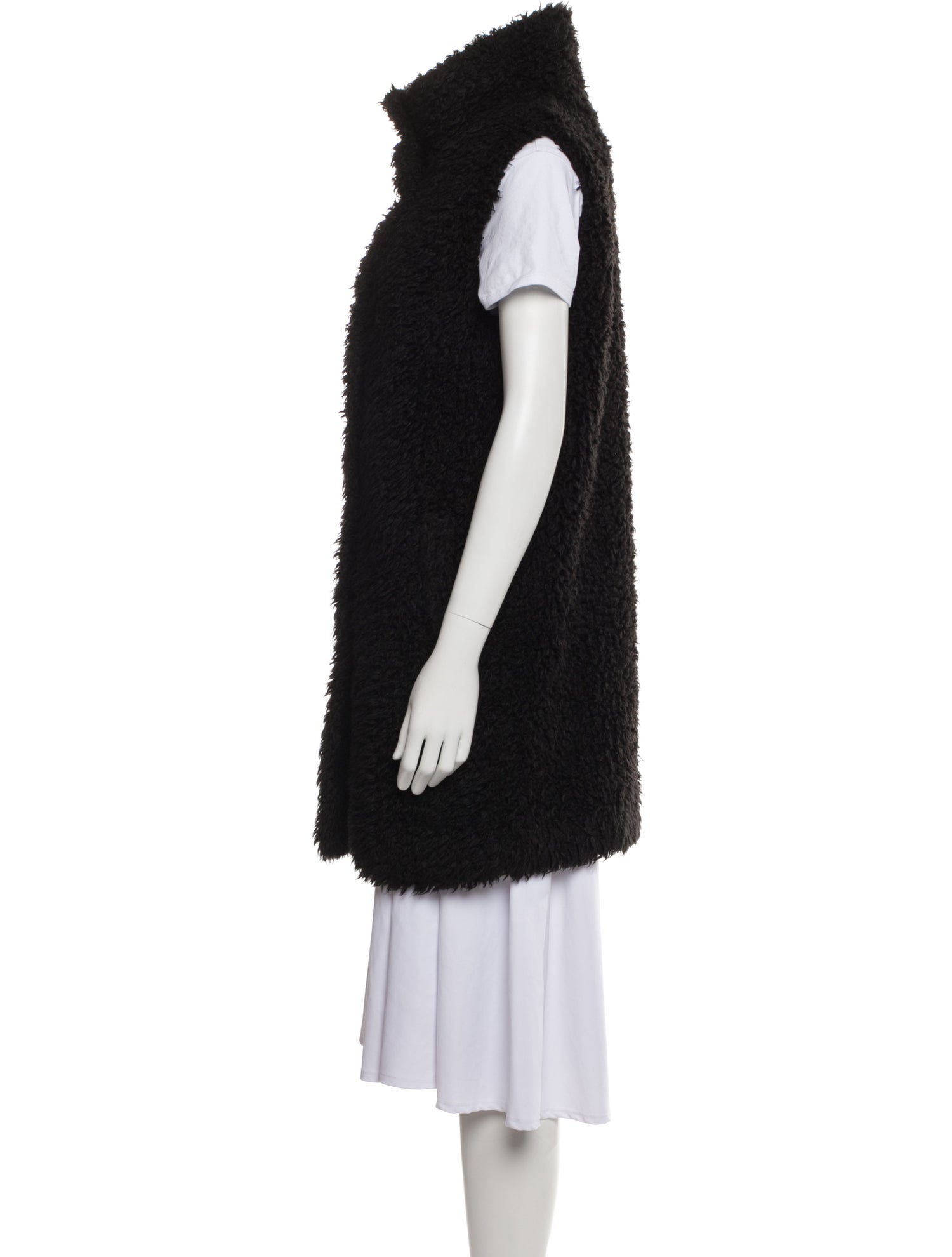 Theory Faux Fur Vest