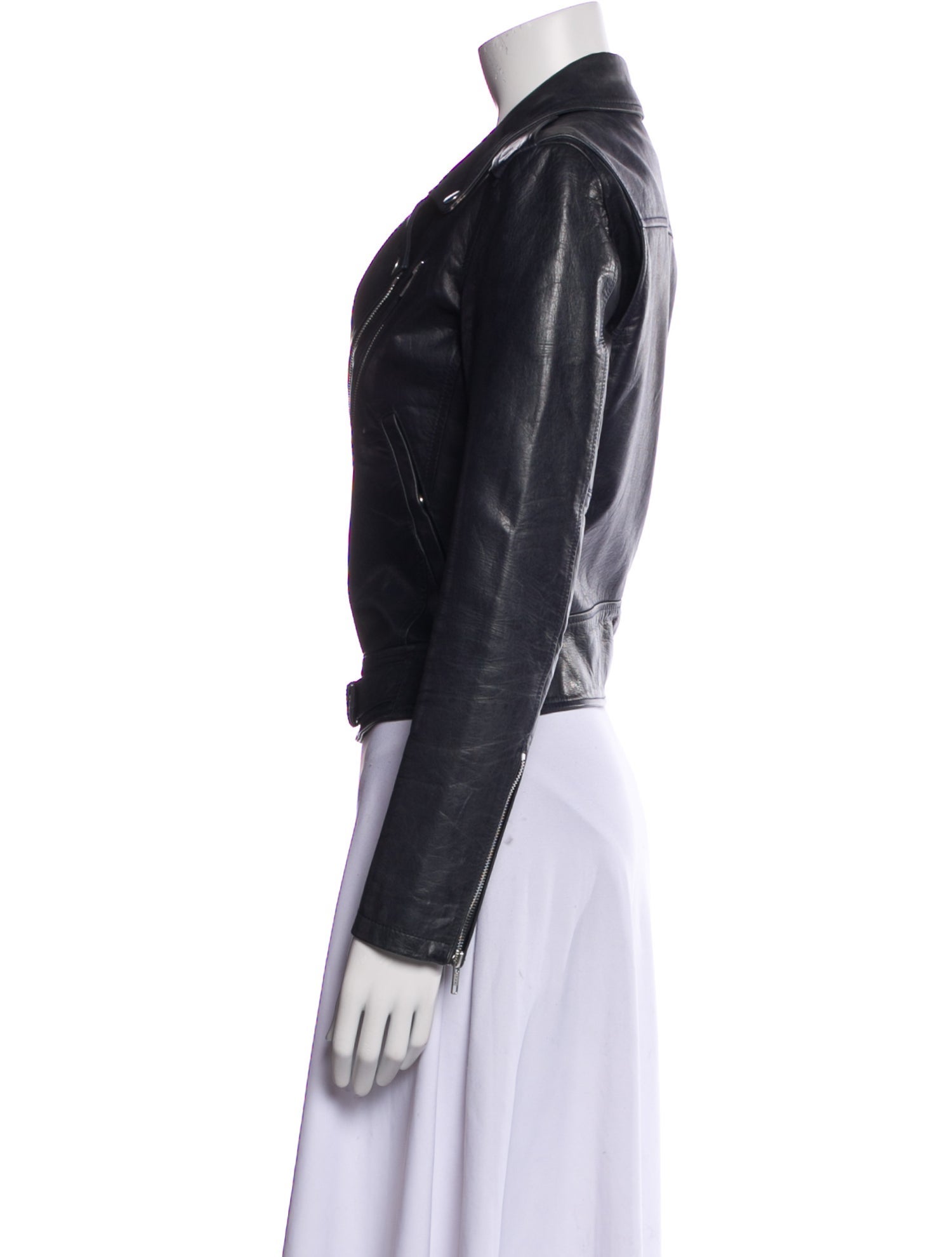 Theory Leather Biker Jacket