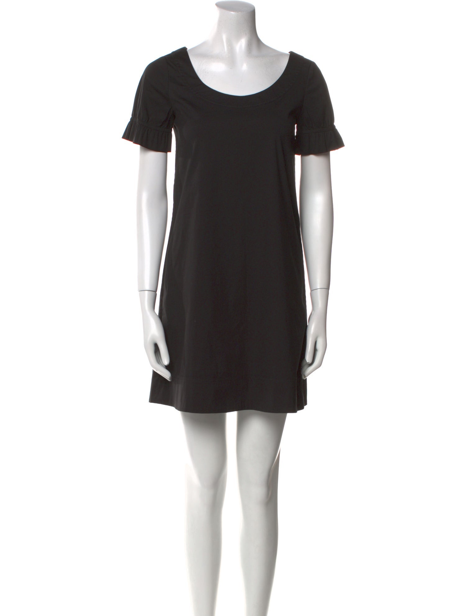 Theory Scoop Neck Mini Dress