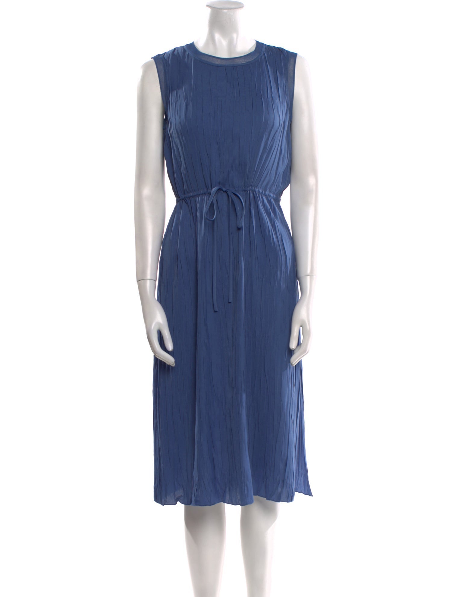 Theory Crew Neck Midi Length Dress