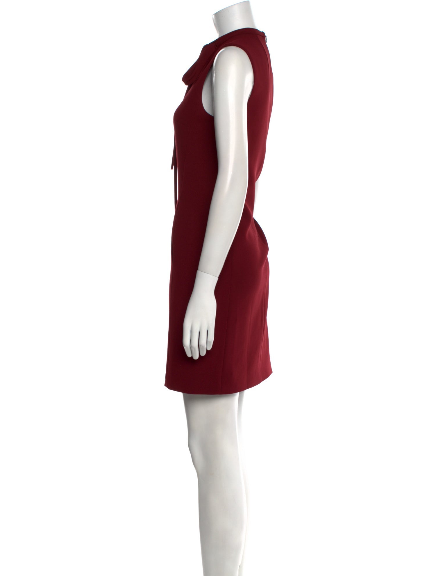 Theory Mock Neck Mini Dress