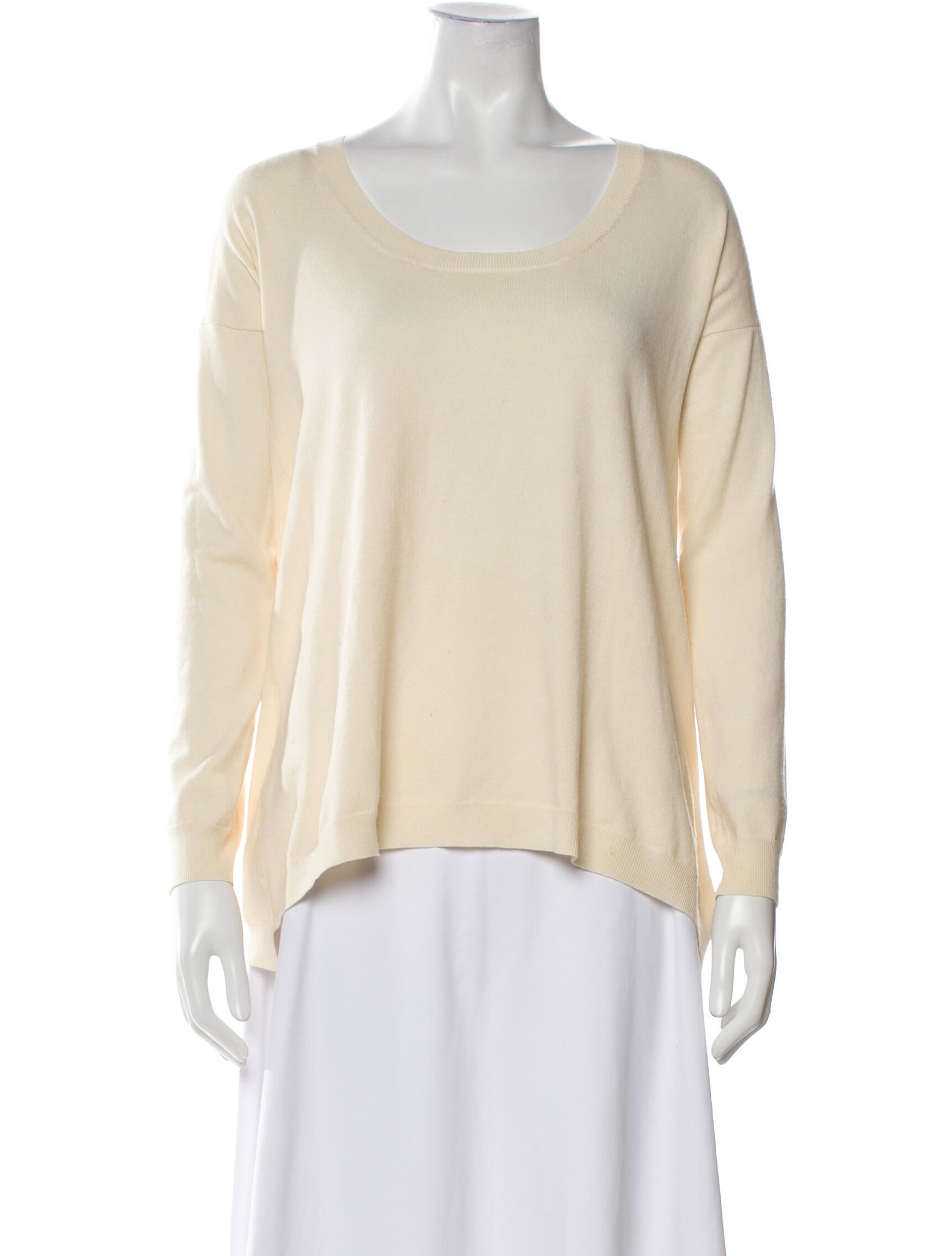 Theory Wool Scoop Neck Sweater