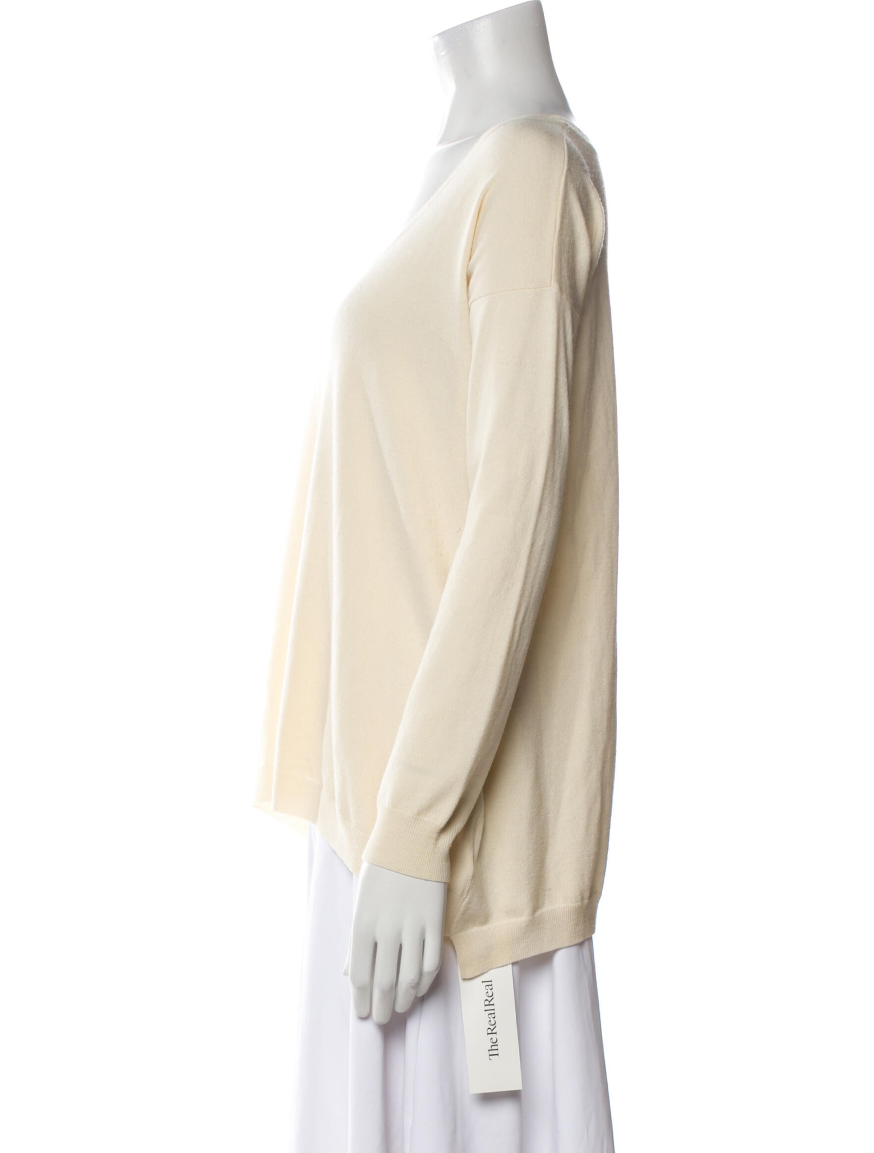 Theory Wool Scoop Neck Sweater