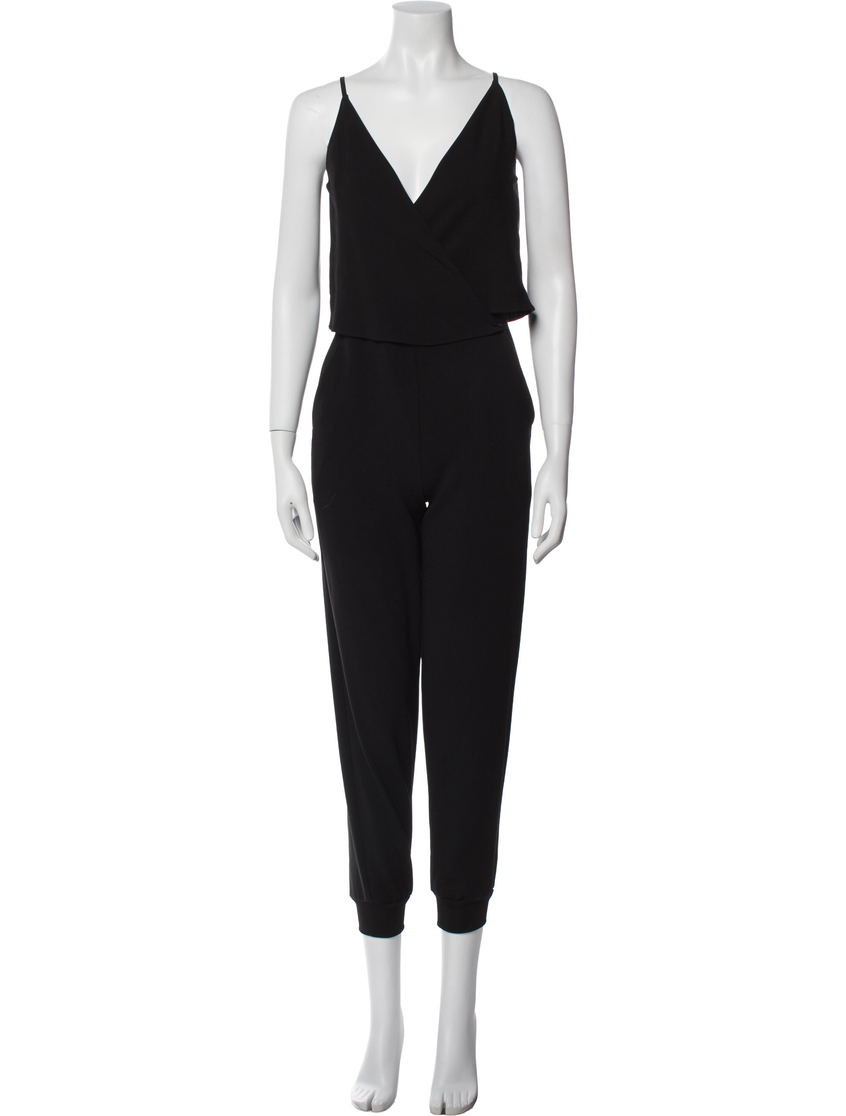 Theory V-Neck Jumpsuit