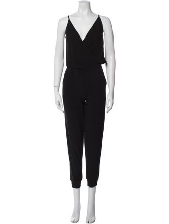 Theory V-Neck Jumpsuit