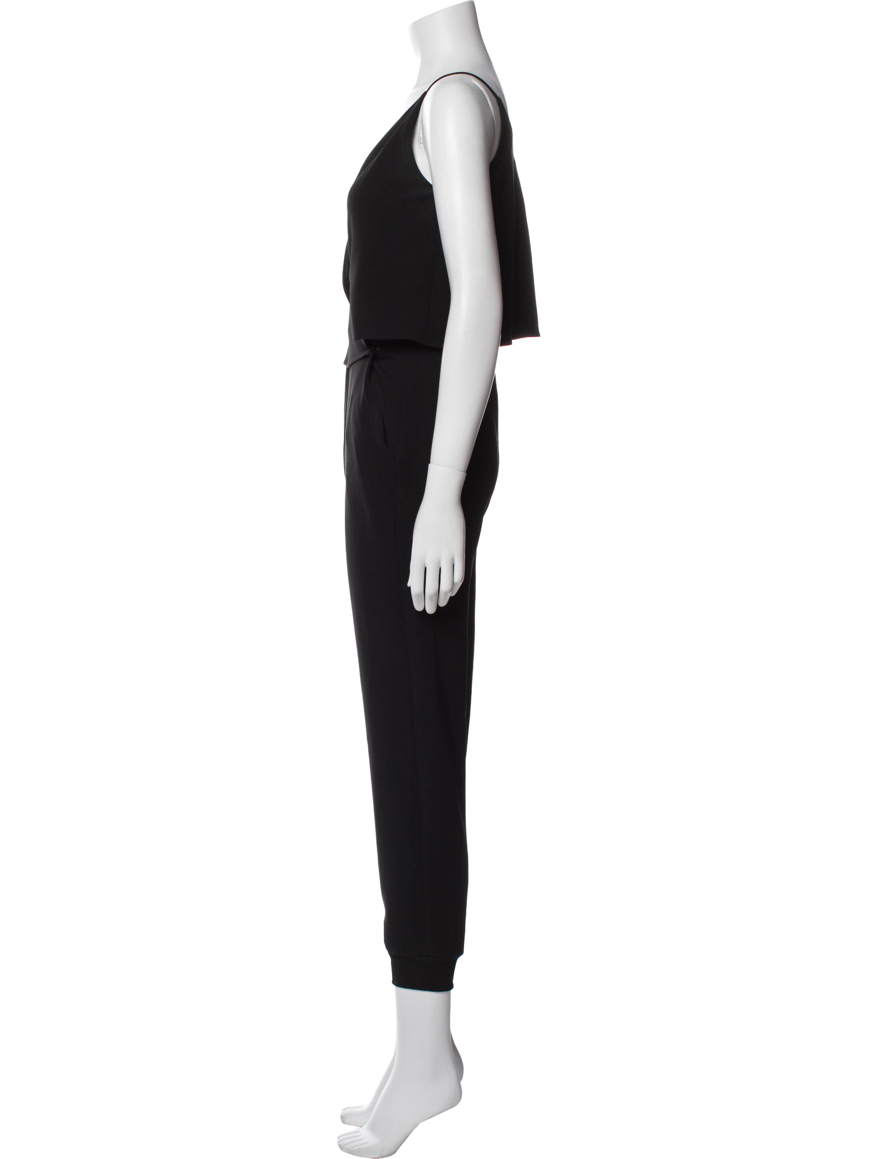 Theory V-Neck Jumpsuit