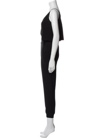 Theory V-Neck Jumpsuit
