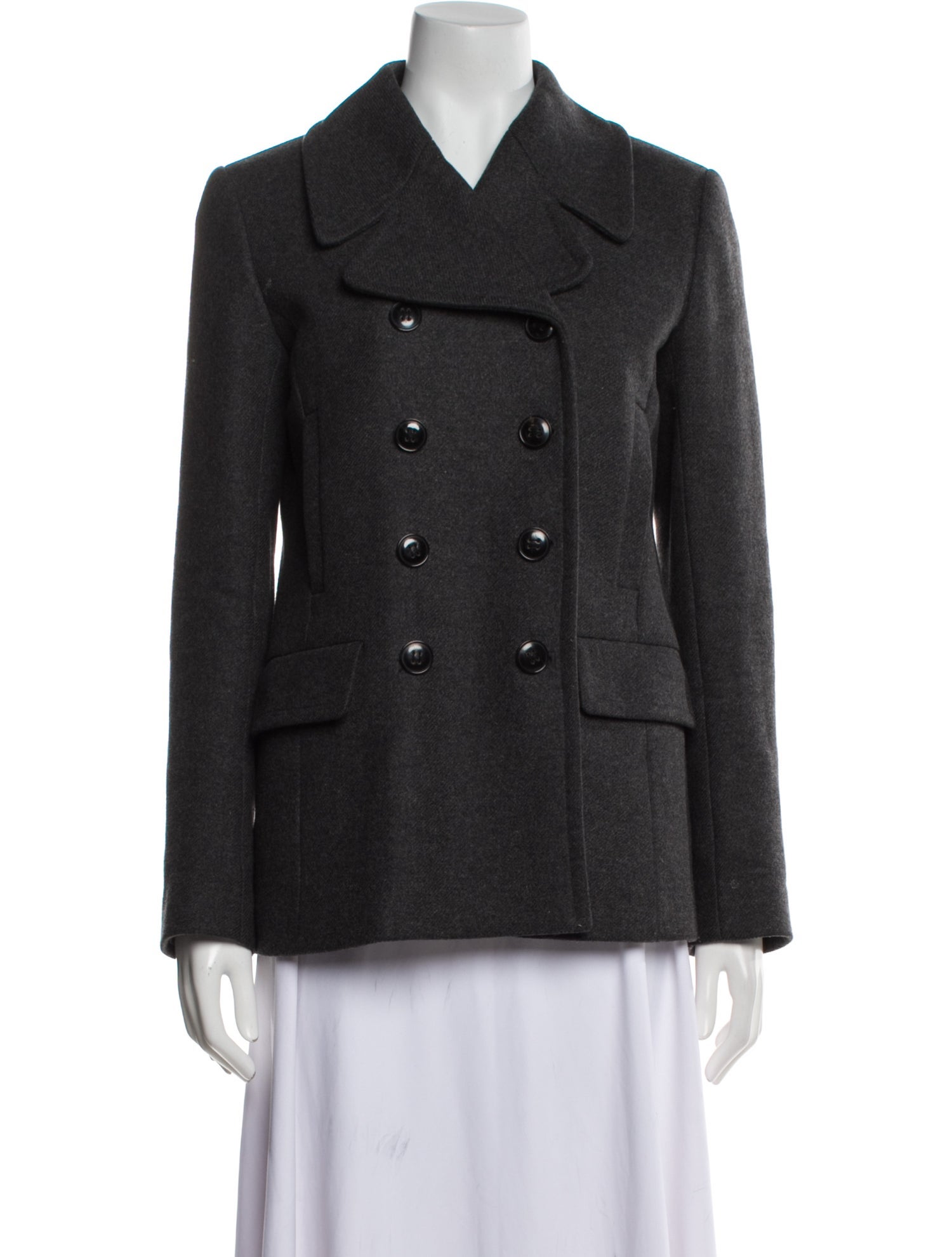Theory Virgin Wool Peacoat