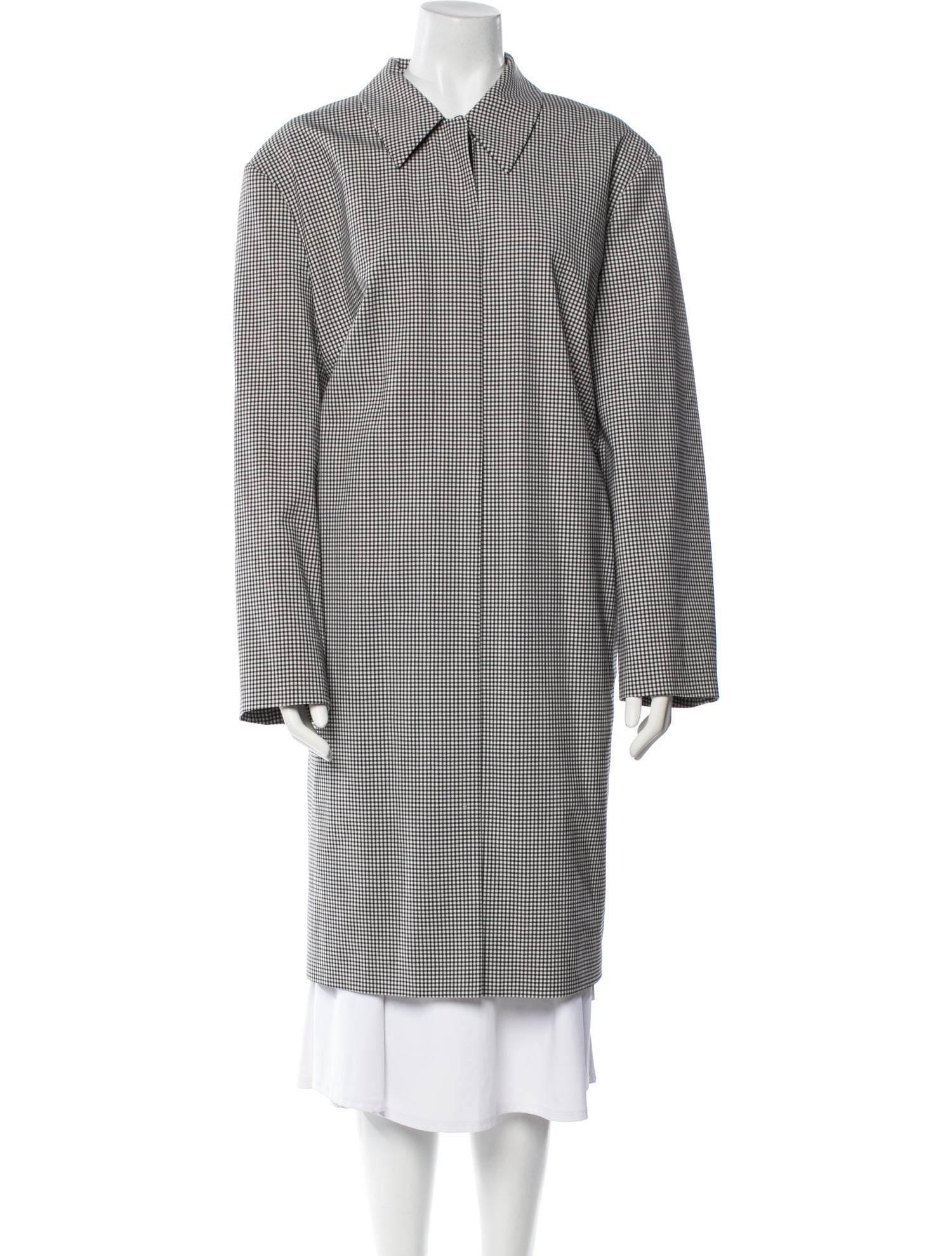 Theory Virgin Wool Plaid Print Jacket