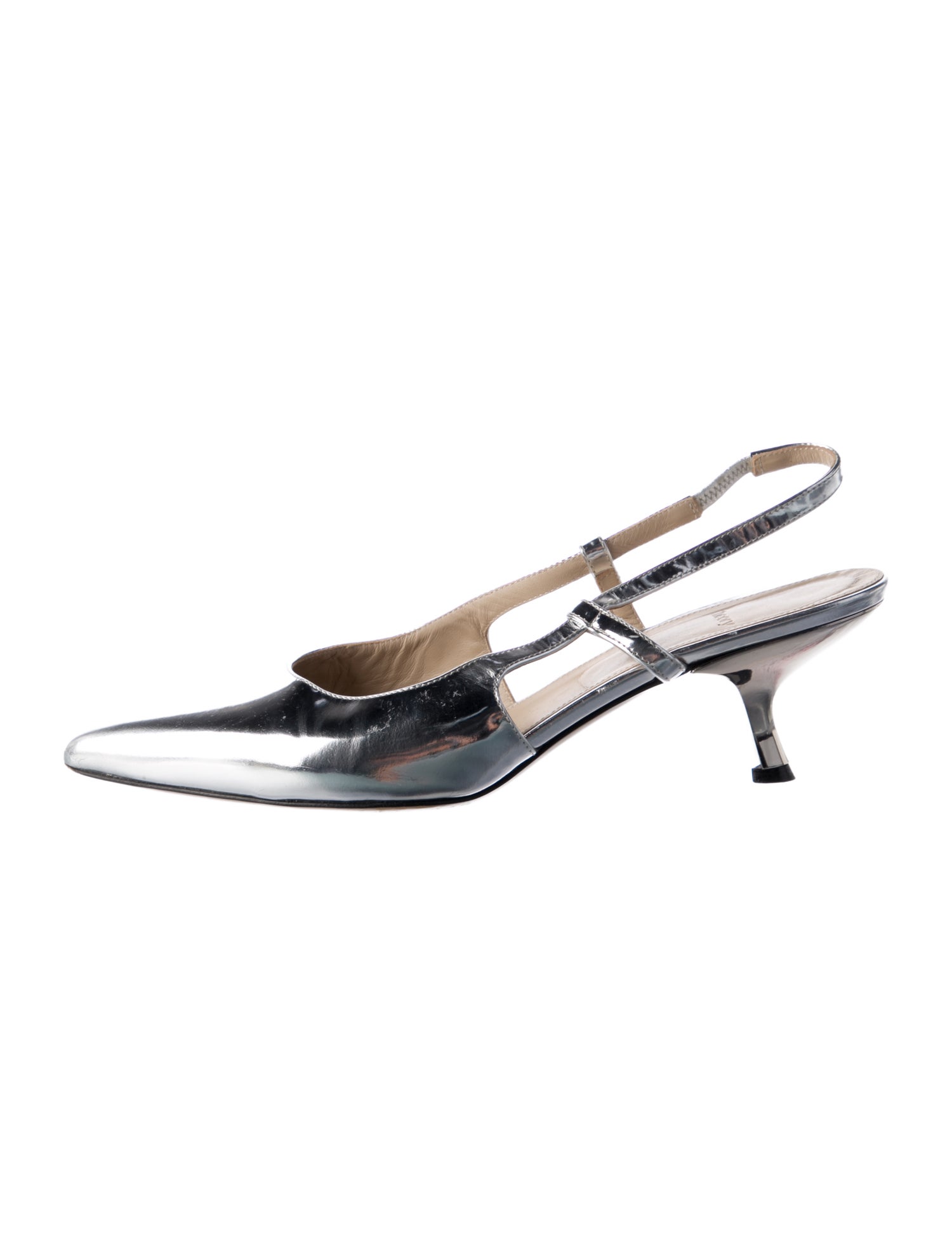 Theory Leather Slingback Pumps