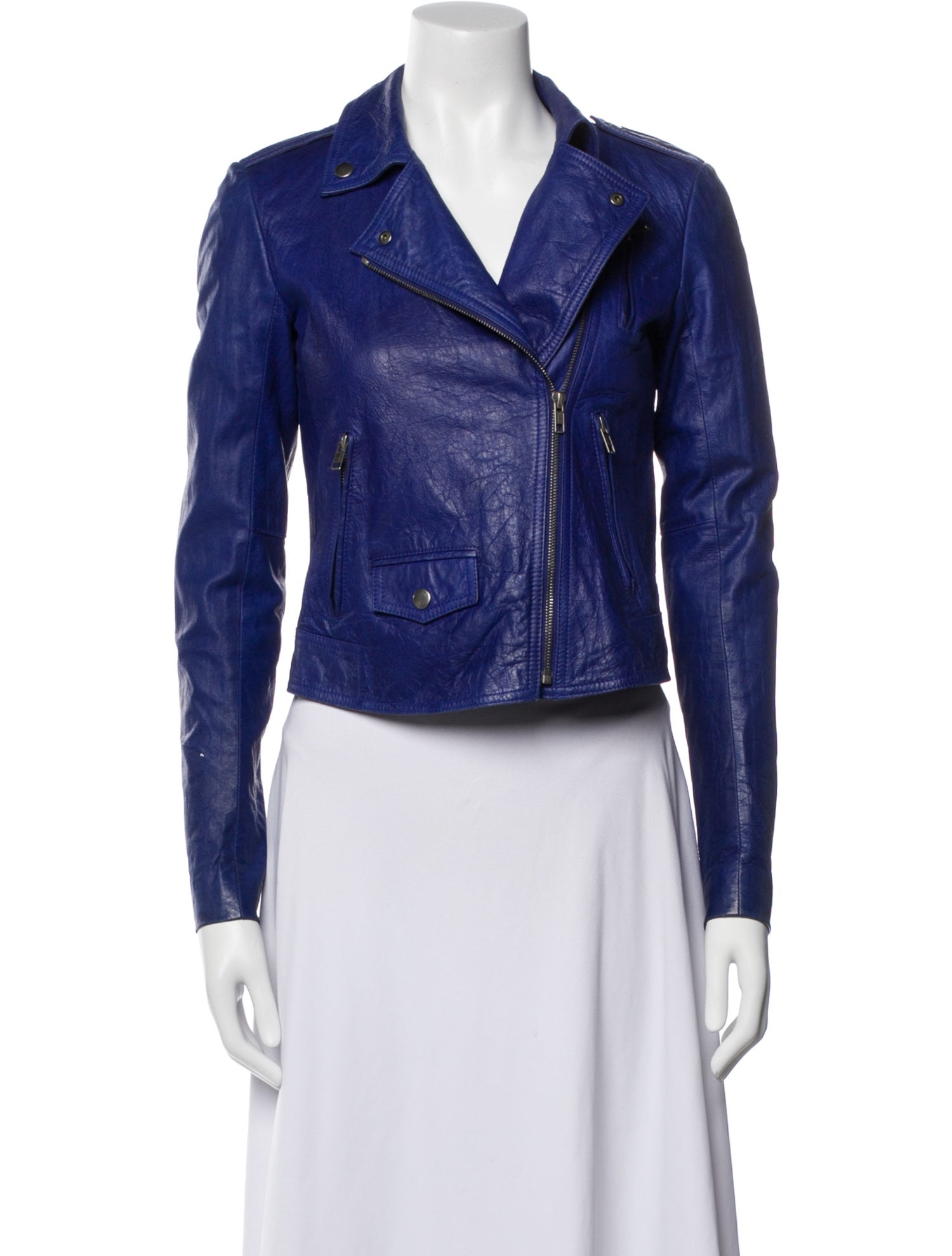 Theory Leather Biker Jacket