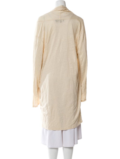 Theory Linen Open Front Sweater