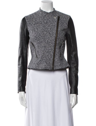 Theory Tweed Pattern Jacket