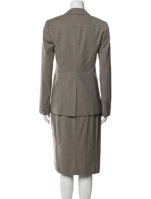 Theory Wool Skirt Suit