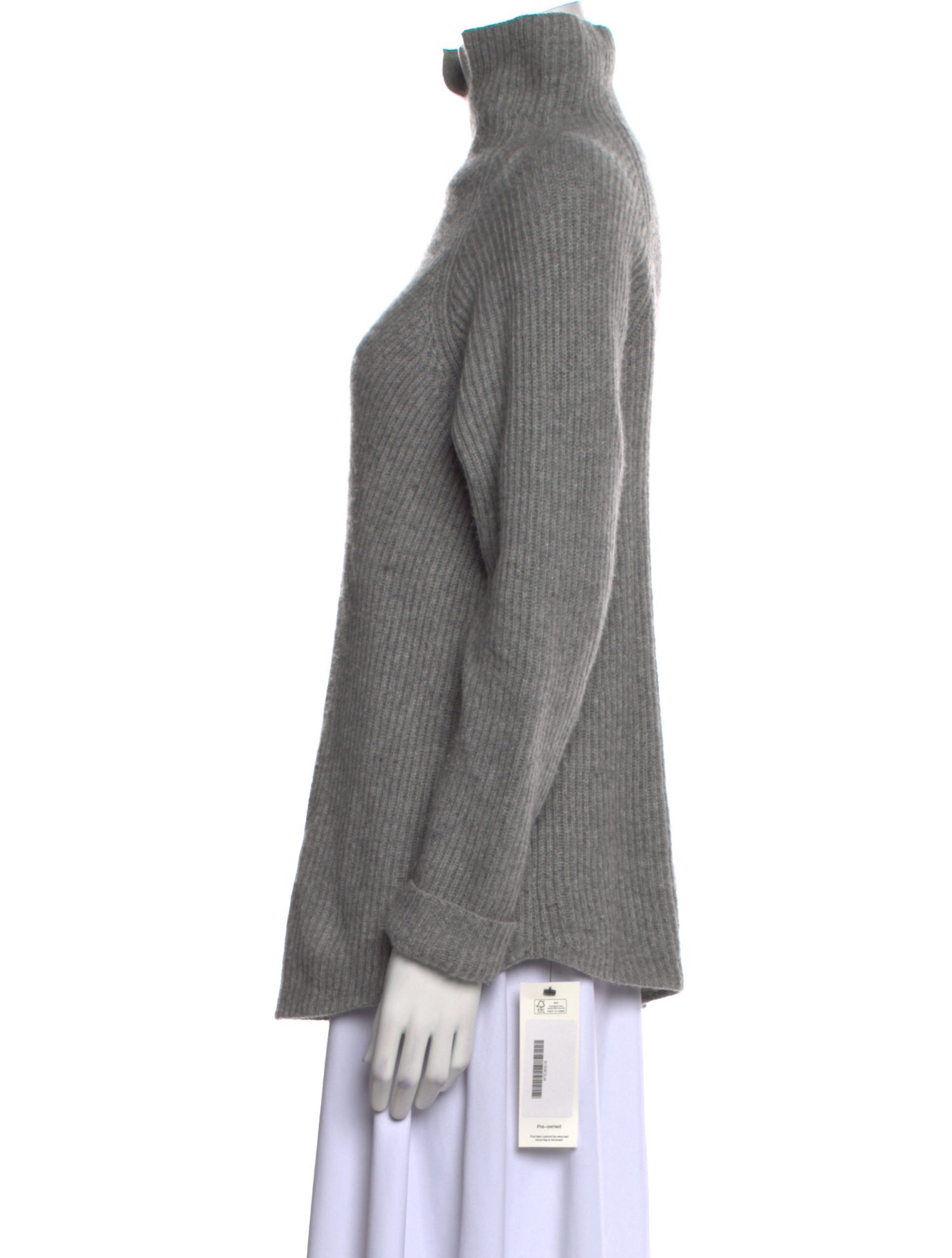 Theory Cashmere Mock Neck Sweater