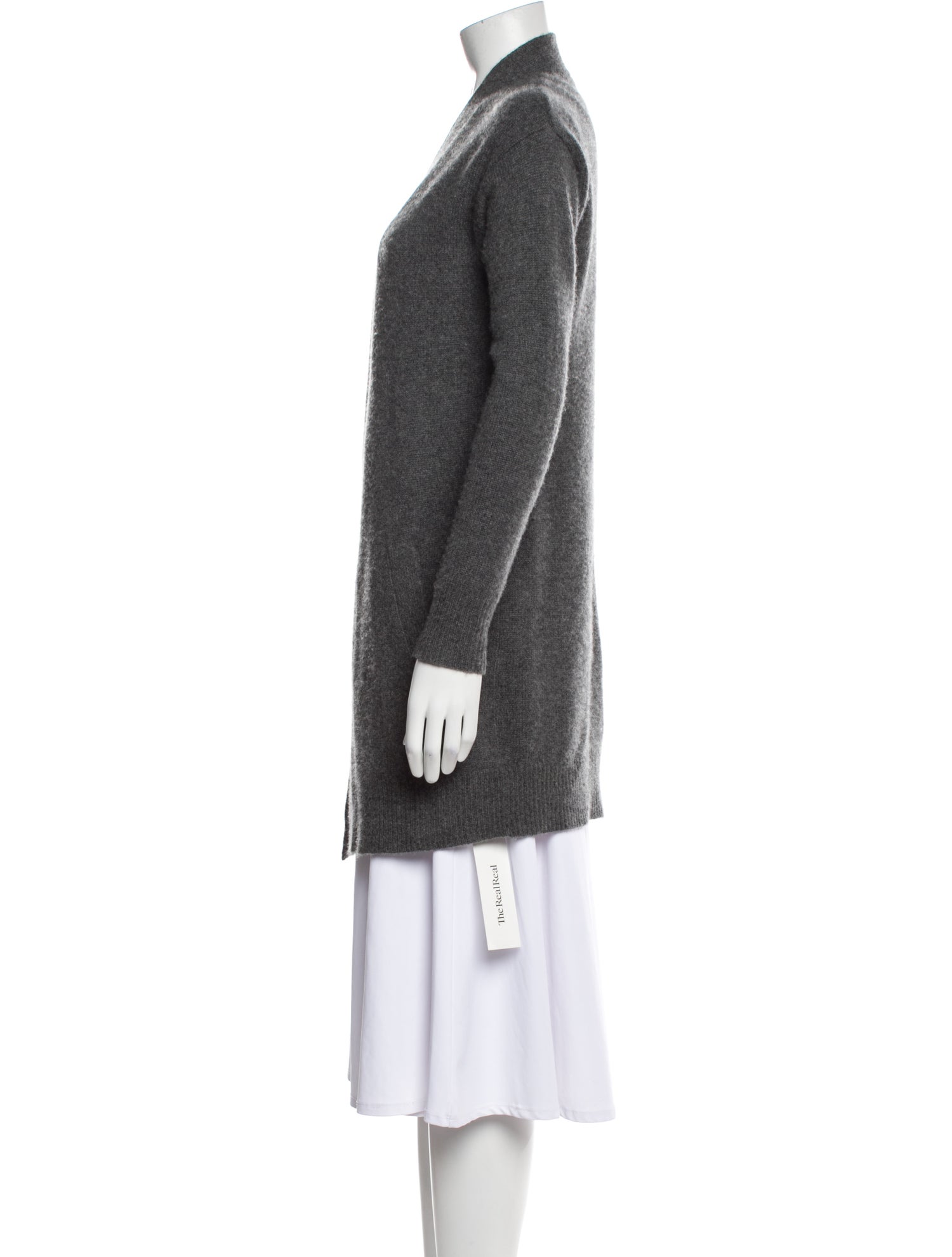 Theory Cashmere Open Front Sweater