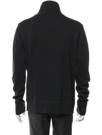 Theory Turtleneck Long Sleeve Polo Sweater
