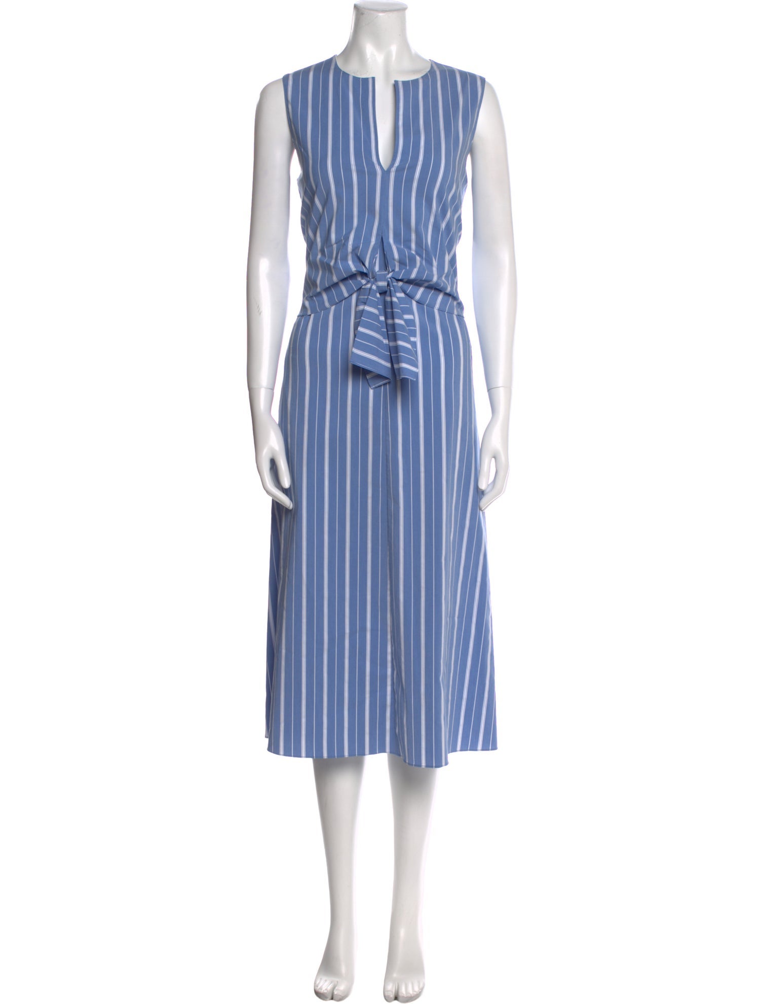 Theory Striped Long Dress w/ Tags