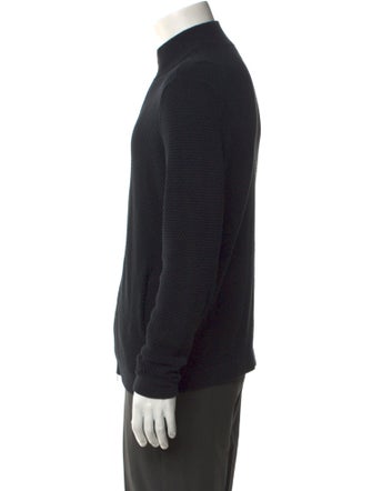 Theory Mock Neck Long Sleeve Cardigan