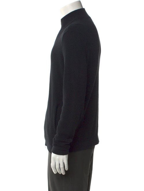 Theory Mock Neck Long Sleeve Cardigan