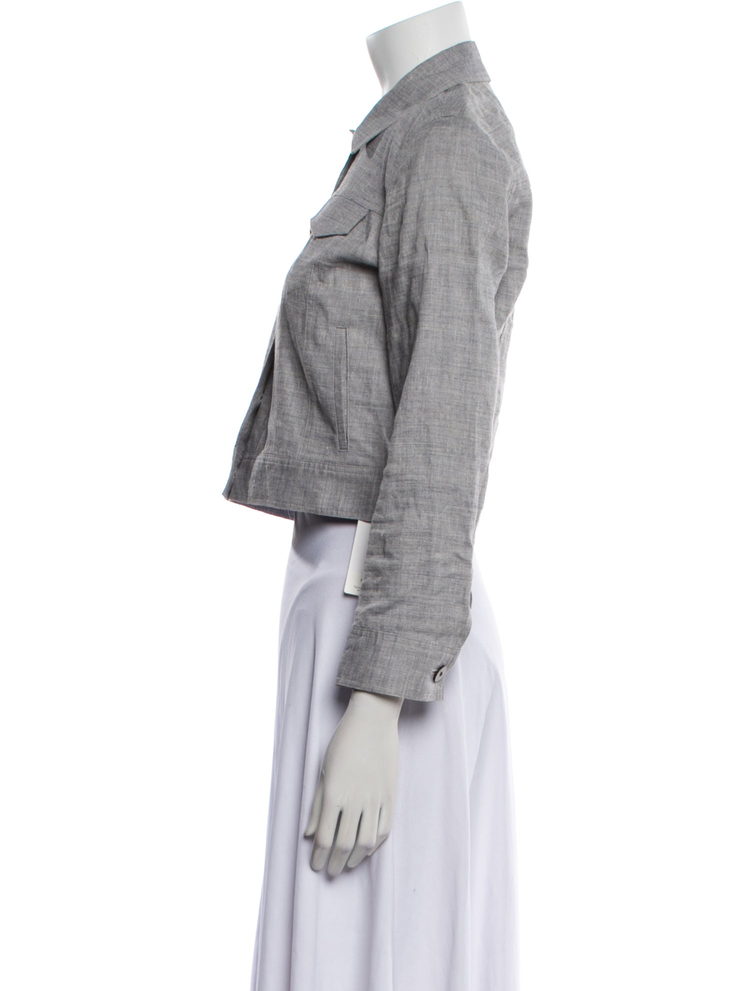 Theory Linen Denim Jacket