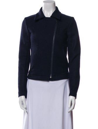 Theory Wool Biker Jacket