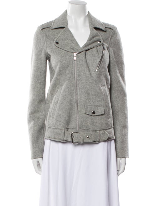 Theory Wool Biker Jacket