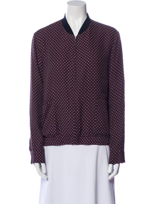 Theory Silk Printed Jacket