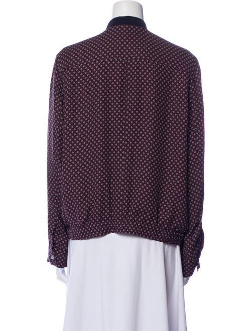 Theory Silk Printed Jacket