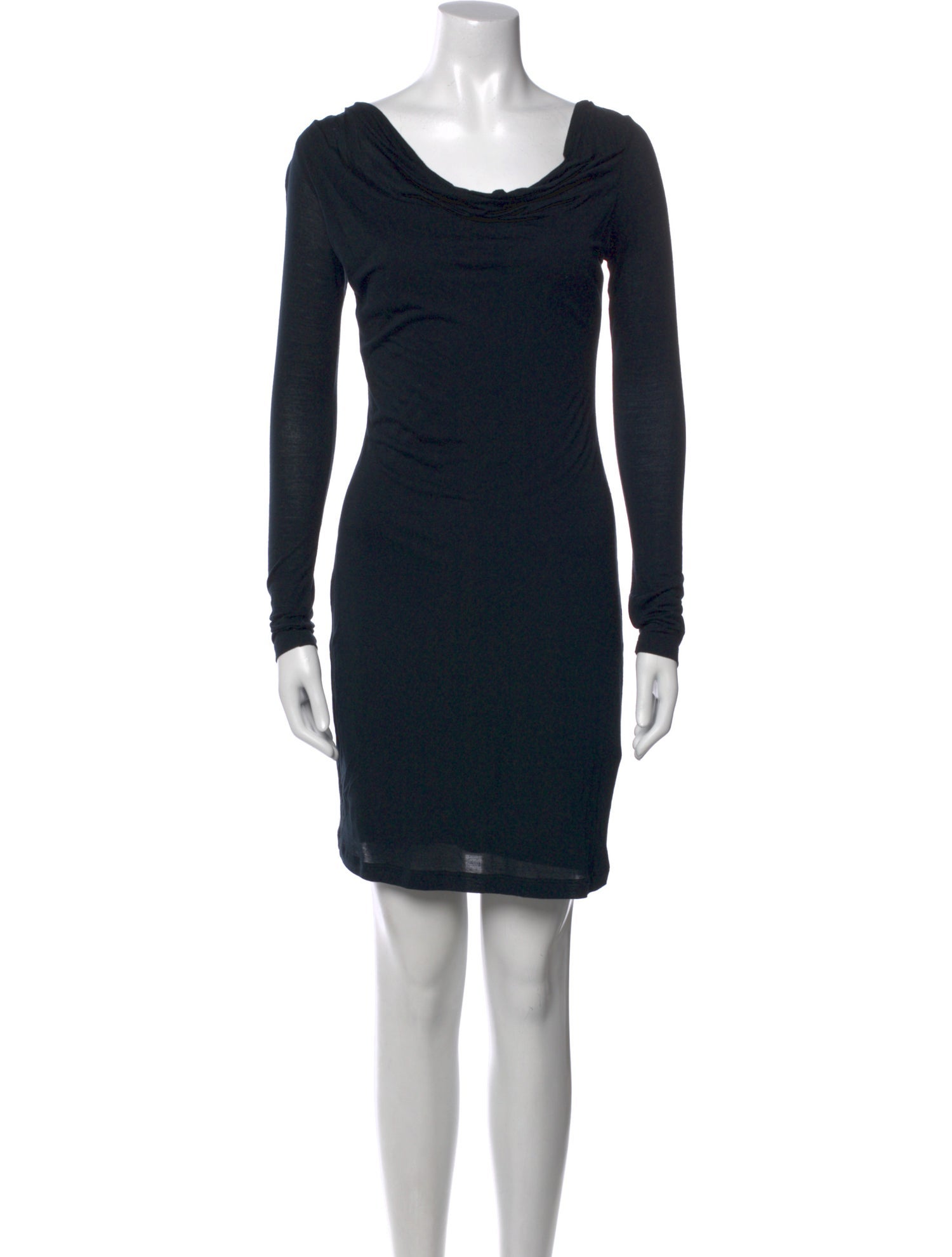 Theory Cowl Neck Mini Dress