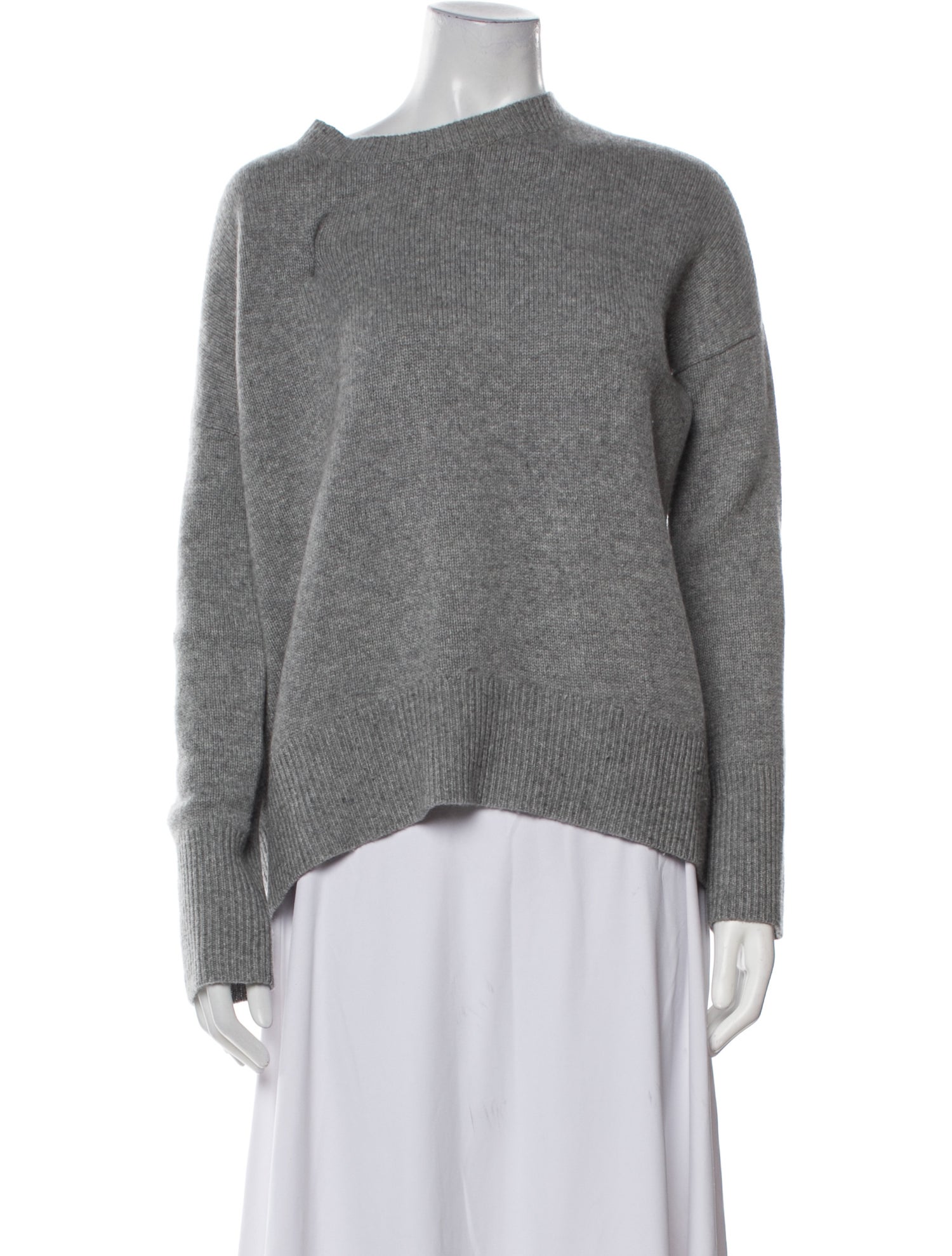 Theory Cashmere Mock Neck Sweater