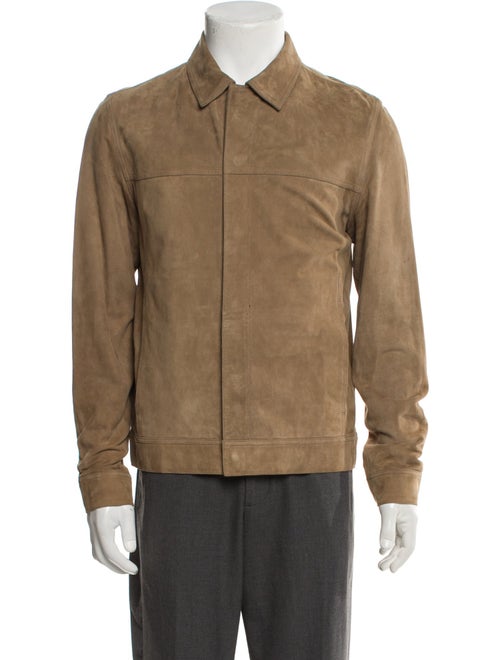 Theory Lamb Leather Utility Jacket