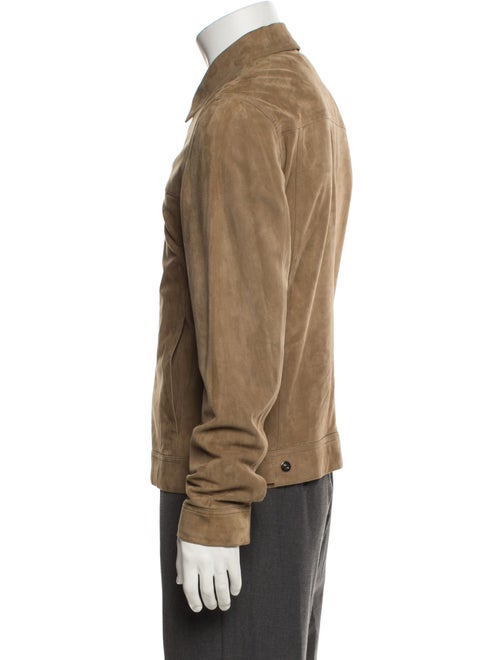 Theory Lamb Leather Utility Jacket