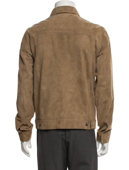 Theory Lamb Leather Utility Jacket